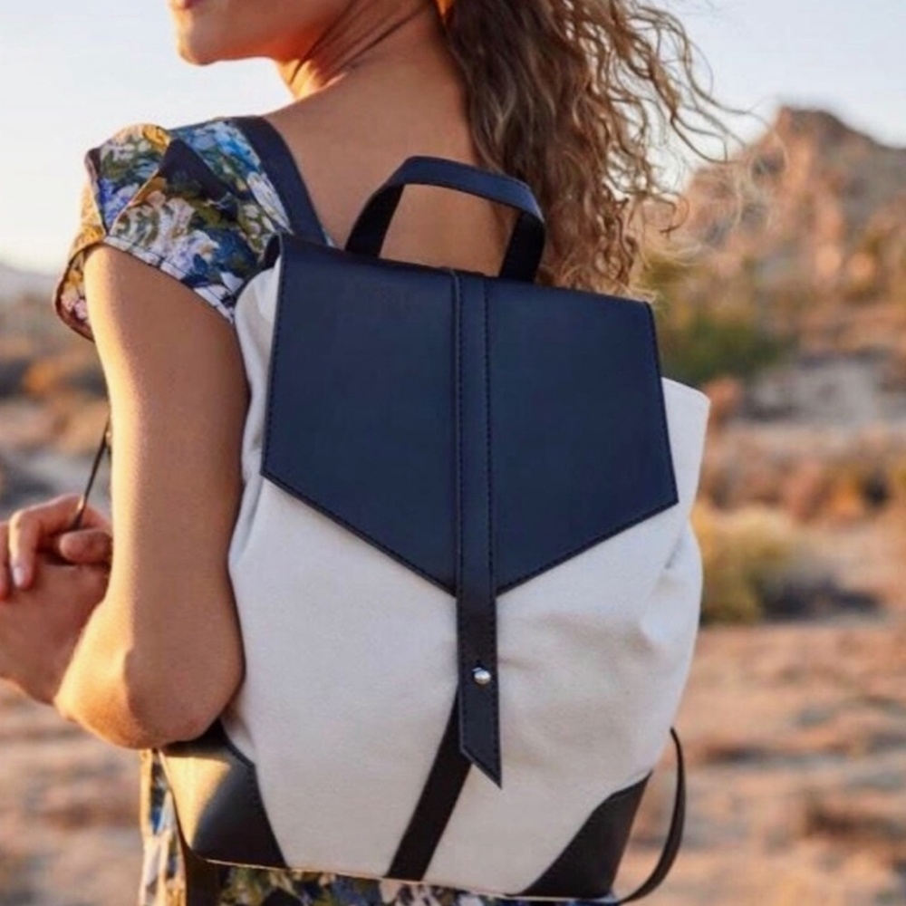 NWOT Deux Lux Vegan Backpack - Picture 2 of 3